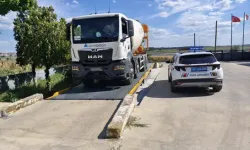 Uzunköprü’de Tonaj Denetimi: Fazla Yük Taşıyan Kamyona 60 Bin Lira Ceza