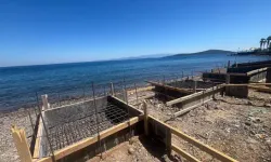 Bodrum’da Sahile Beton Döken Firmaya 150 Bin Lira Ceza