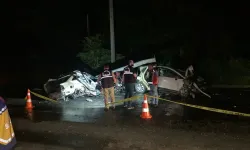 Rize'de 3 Aracın Karıştığı Kaza Sonrası Yangın; 3 Ölü, 5 Yaralı