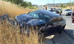 Çorlu'da İki Otomobilin Karıştığı Kazada; 2 Yaralı