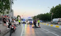 Motosikletlerin Çarpıştığı Kaza Kamerada