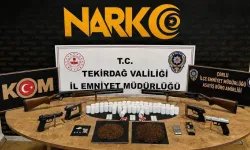 Tekirdağ'da Uyuşturucu Operasyonunda 13 Tutuklama