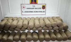 Hakkari'de 503 Kilo Esrar Ele Geçirildi