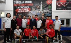 Tokat Gençlik ve Spor İl Müdürlüğü’nden Milli Haltercilere Destek Ziyareti