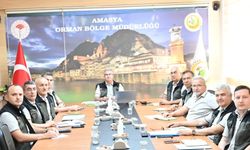 Amasya Orman Bölge Müdürlüğü Toplantısında Tokat’taki Çalışmalar Değerlendirildi