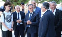 Rektör Yılmaz, Peyzaj Çalışmalarını İnceledi