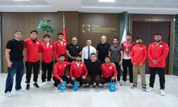 TOGÜ’nün Şampiyon Sporcularından Rektör Yılmaz’a Ziyaret