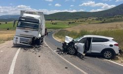 Tokat’ta Trafik Kazası; 4 Yaralı