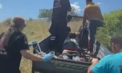Yaylada Düşerek Yaralanan Kişi Patpatla Ambulansa Taşındı