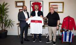 Erbaaspor Başkanı Arslan, TFF Başkan Vekili Mecnun Otyakmaz’ı Ziyaret Etti