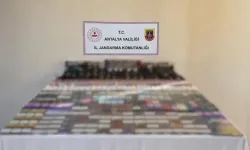 Antalya`da Kaçak Sigara Operasyonu