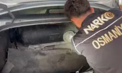 Çekici Üzerinde Taşınan Otomobilin LPG Tankından 8,8 Kilo Esrar Çıktı