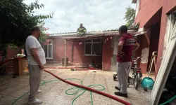 Çorlu'da Ev Yangınında 1 Kişi Dumandan Etkilendi