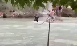 Derede Mahsur Kalan 7 Kişi Kurtarıldı