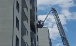7'nci Kattaki Dairede Çıkan Yangında 1 Kişi Dumandan Etkilendi