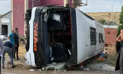Kırıkkale'de 1 Kişinin Öldüğü Otobüs Kazasının Görüntüleri Ortaya Çıktı