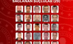 29'u Kırmızı Bültenle Aranan 54 Suçlunun İadesi Sağlandı