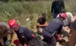 Sulama Kanalına Uçan Otomobildeki 2 Kişinin Duran Kalbi Yeniden Çalıştırıldı