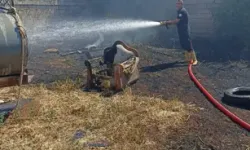 Bahçe Yangını Söndürüldü