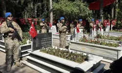 Trakya'da Şehitler Mezarları Başında Anıldı