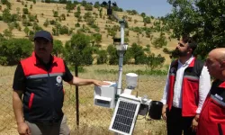 Bağ Ve Fıstık Bahçelerine Erken Uyarı Sistemi Kuruldu
