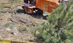 Devrilen Traktörün Sürücüsü Hayatını Kaybetti