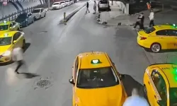 El Freni Çekilmeyen Araçların Hareket Ettiği Anlar Kamerada