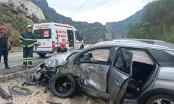 Antalya Isparta Karayolu'nda Kaza: 4 Yaralı