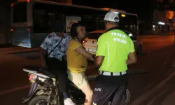 Plakasız Ve Alkollü Motosiklet Sürücüsüne Ceza