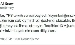 YKS Tercih Süreci Başladı