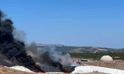 Çanakkale'de Katı Atık Tesisinde Yangın