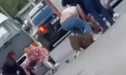 Çorum’da Kadınların Kavgası Kamerada