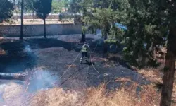 Mardin OSB'de Çıkan Örtü Yangını Söndürüldü