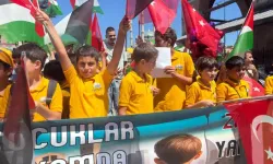 Edirne’de Çocuklardan ‘Gazze’ye Destek’ Açıklaması