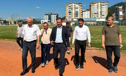 Milletvekili Aldemir’den Yeni Stadyum Projesi Yerinde İnceledi