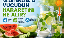 Sıcak Havalarda Vücudun Hararetini Ne Alır? İşte Yaz Sıcağında Serinleten Doğal Yöntemler