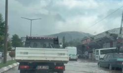 Tokat'ta Sağanak Sonrası Yollar Göle Döndü