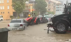 Erbaa’da Ani Bastıran Sağanak Ve Fırtına Hayatı Felç Etti