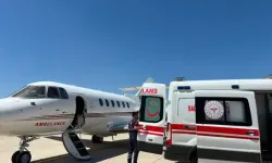 Kalp Hastası 4 Aylık Bebek Uçak Ambulansla Ankara'ya Sevk Edildi