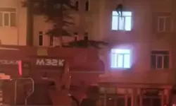 Aksaray'da Çatıdan Eve Girmeye Çalışırken Düşen Gencin Görüntüleri Ortaya Çıktı