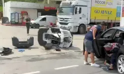 ATV İle Otomobil Çarpıştı; 2 Yaralı