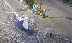 Lüleburgaz'da Mazgal Hırsızlığı Kamerada