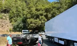 Otomobil Takla Attı: 3 Yaralı