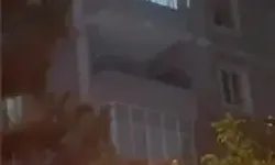Balkon Duvarına Çıkıp Dans Eden Kadın Mahalleyi Ayağa Kaldırdı