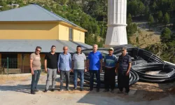 Asmaca Yaylası’na 1700 Metre İçme Suyu Borusu Desteği