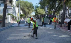 Ayvalık'ta Yol Dönüşümü 150 Evler Mahallesi'nden Başladı