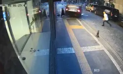 Otomobilin Takla Attığı Kaza Kamerada