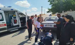 TIR'la Çarpışan Bisikletin Çocuk Sürücüsü Yaralandı