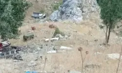 Kamyonet Uçuruma Yuvarlandı; Sürücü Atlayarak Kurtuldu