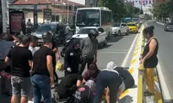 Minibüsle Çarpışan Motosiklet Sürücüsü Yaralandı
